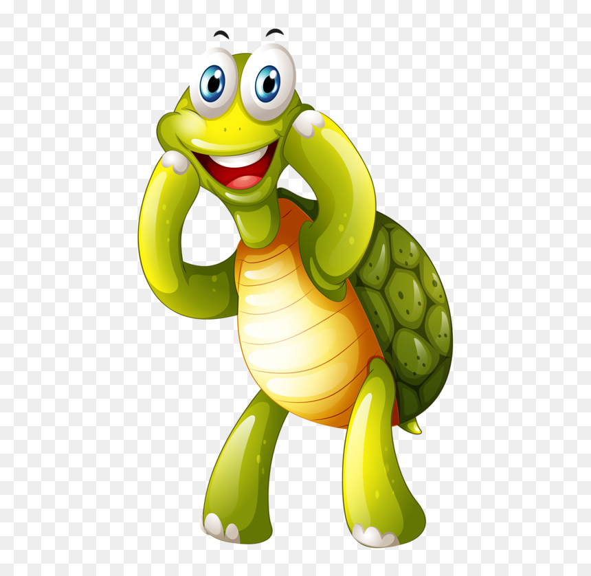 1 - Turtle Cartoon Png Clipart, Transparent Png - turtle clipart png