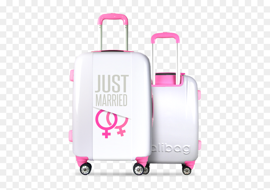 "she"s Just Married - Suitcase, HD Png Download - just married png