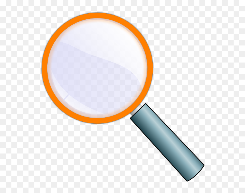 Colorful Magnifying Glass Clipart, HD Png Download - magnifying glass clipart png