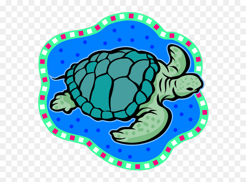 Hawaiian Sea Turtle Clipart Free Images - Χελωνα Καρετα Καρετα, HD Png Download - turtle clipart png