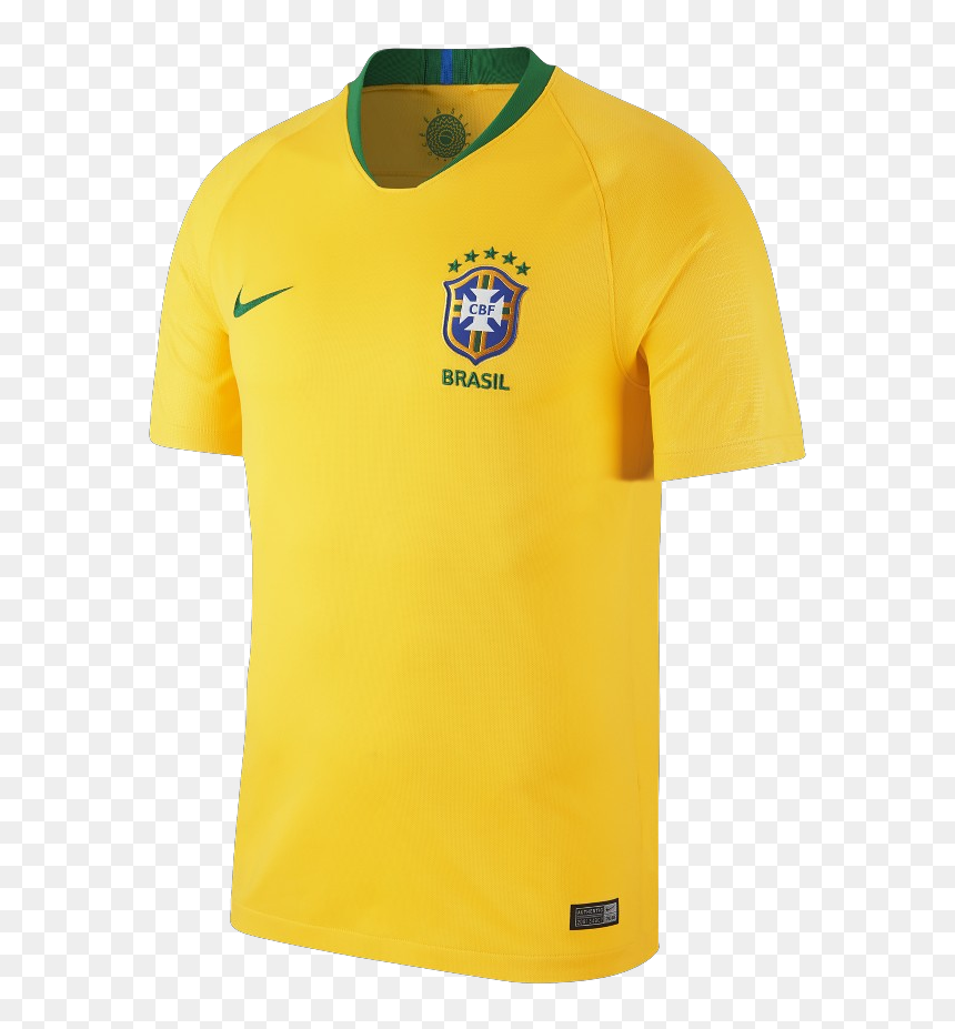 Brazil World Cup 2018 Home Jersey"
 Title="brazil World - Brazil 2018 World Cup Jersey, HD Png Download - world cup 2018 png