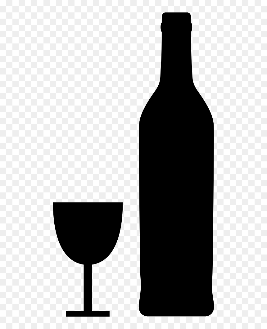 Dessert Wine Red Wine Beer Glass Bottle - Glass Bottle, HD Png Download - bottle of wine png
