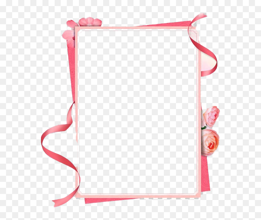 Pink Frame Png Free Download - Pink Frame Png, Transparent Png - text frame png