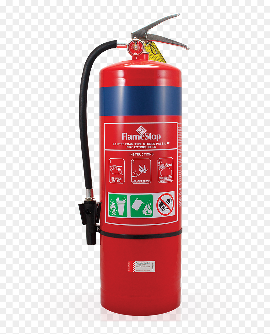 0l Afff Type Portable Fire Extinguisher Clipart , Png - Foam Portable Fire Extinguisher, Transparent Png - cylinder png