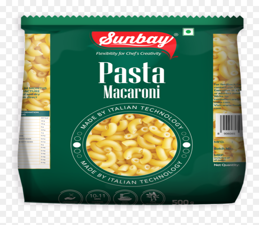 Macaroni - Sunbay Pasta Penne 500g, HD Png Download - macaroni png