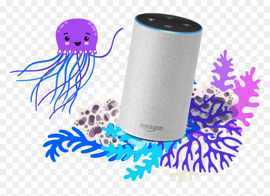 Ella Jellyfish, HD Png Download - amazon alexa png