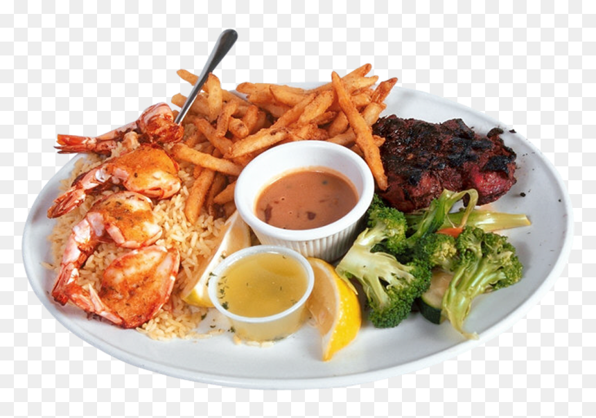 Shrimp And Grits Png, Transparent Png - food plate png