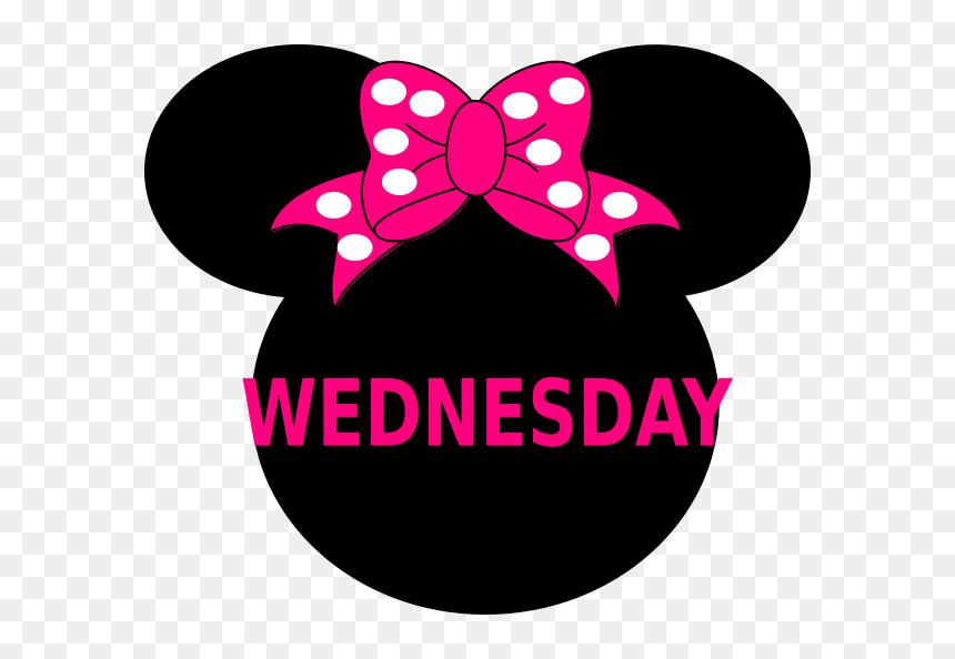 Head Of Minnie Mouse, HD Png Download - wednesday png