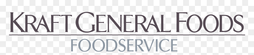 General Foods, HD Png Download - kraft logo png