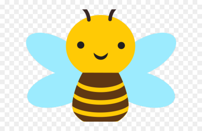 Cute Bee Art , Png Download - Cute Transparent Background Clipart Bees, Png Download - cute bee png