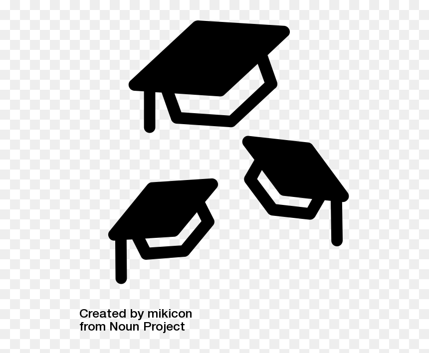 Graduation - Higher Education, HD Png Download - cap and gown png
