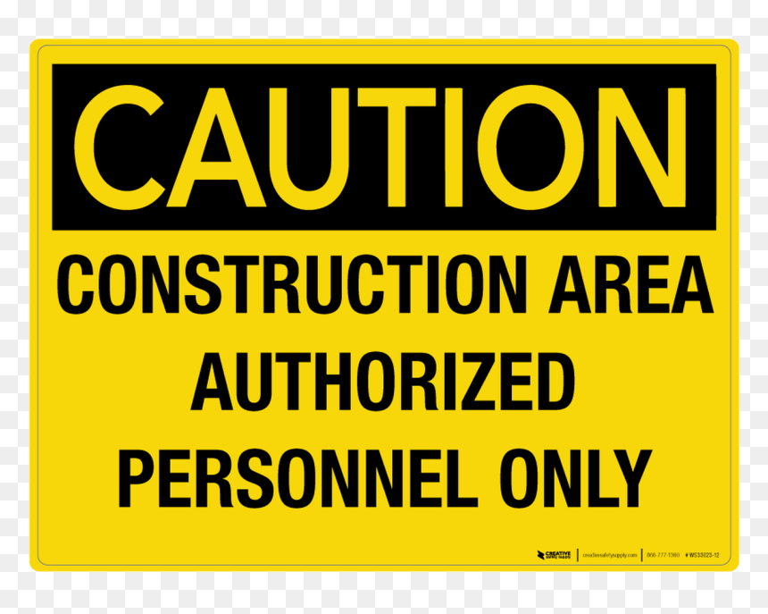 Caution Static Sensitive Devices, HD Png Download - construction sign png