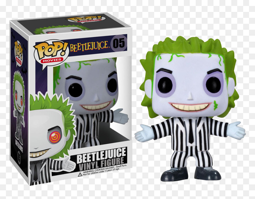 Pop Figure Beetlejuice Beetlejuice , Png Download - Beetlejuice Funko Pop, Transparent Png - beetlejuice png