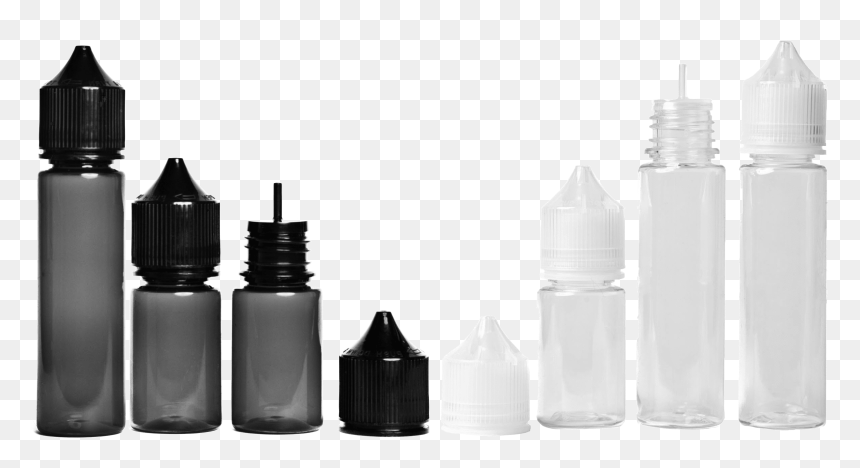Image Slide - Black Tinted Plastic Bottle, HD Png Download - empty bottle png