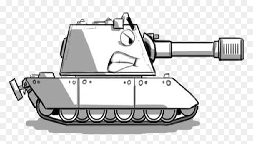 World Of Tanks Drawing Line Art Cartoon - World Of Tanks Drawing, HD Png Download - tanks png