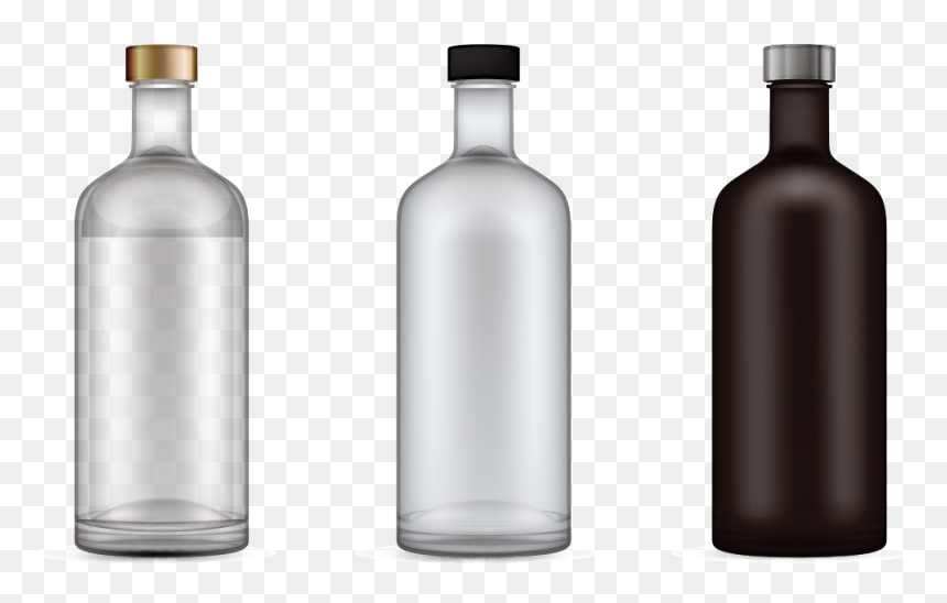 Transparent Empty Bottle Png - Botella De Vino Vacia Png, Png Download - empty bottle png