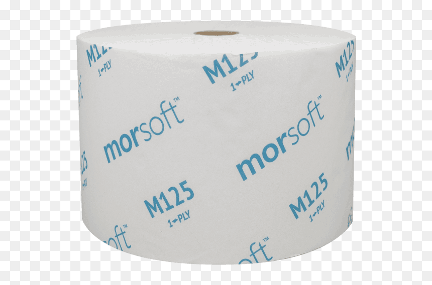 Roll Of M125 Morsoft Porta-potty Restroom Tissue - Toilet Paper, HD Png Download - tissue png