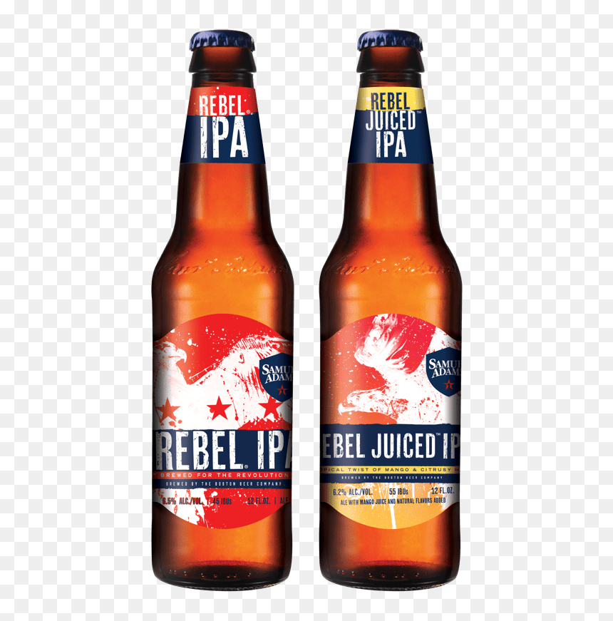 Samuel Adams Ipa, HD Png Download - beer bottles png
