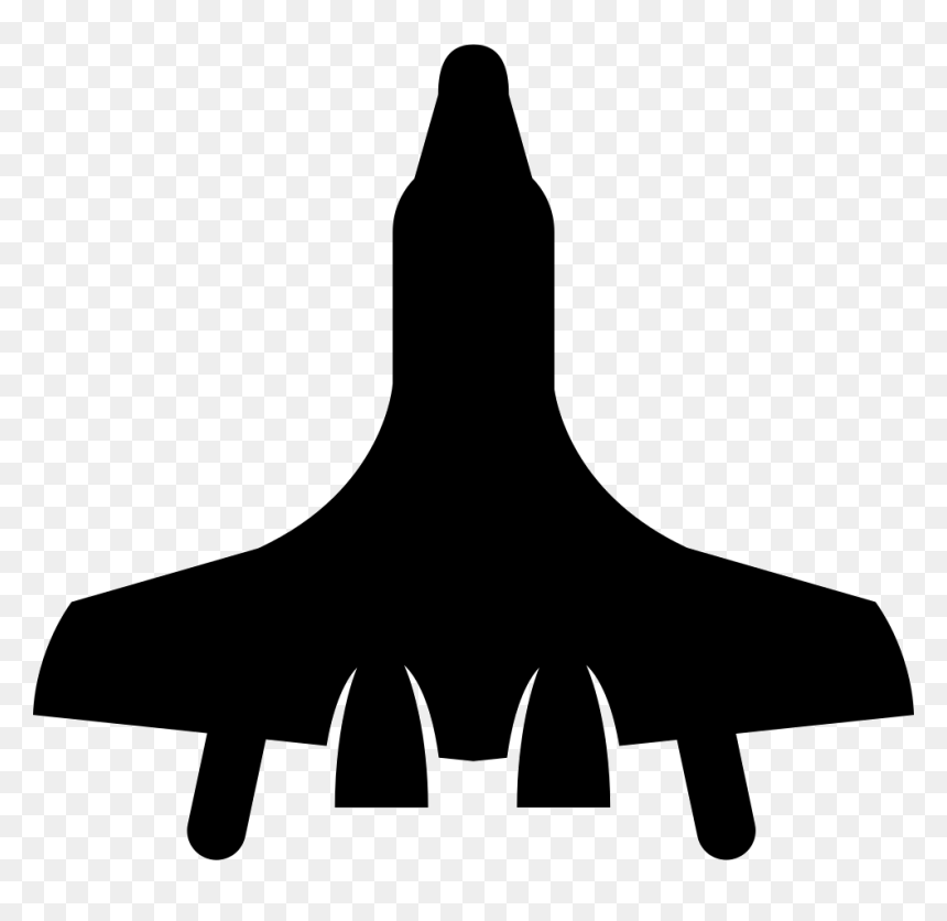 Fighter Jet Plane - Jet Fighter Icon, HD Png Download - jet plane png
