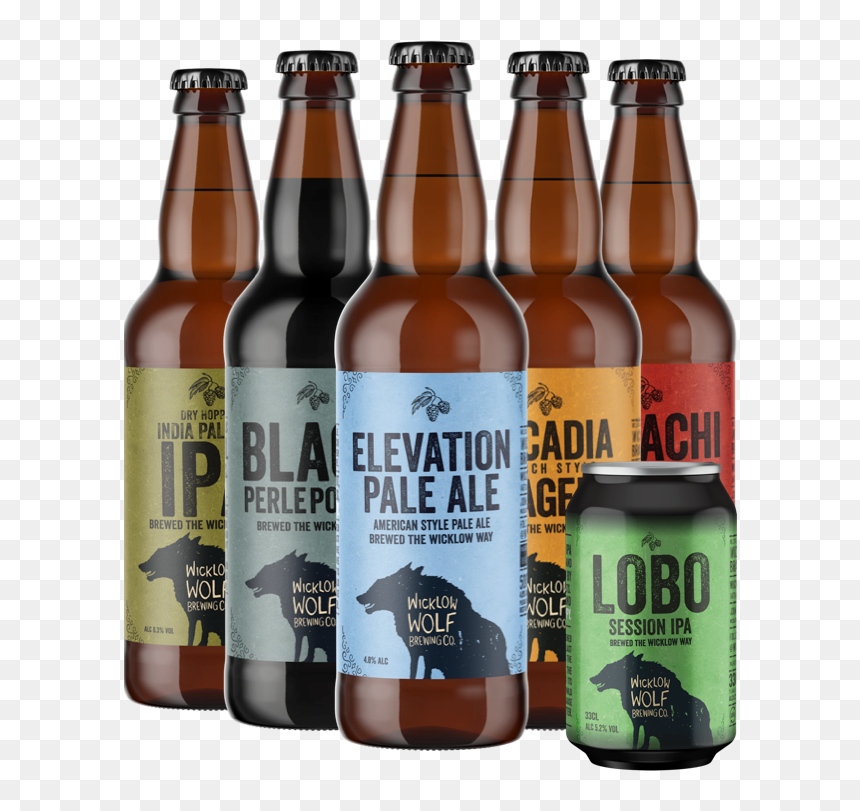 Transparent Beer Transparent Png - Wheat Beer, Png Download - beer bottles png