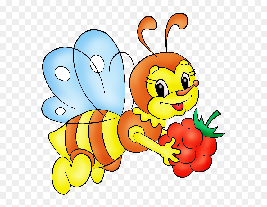 Bee Clipart Funny - Funnyhoney Bee, HD Png Download - cute bee png