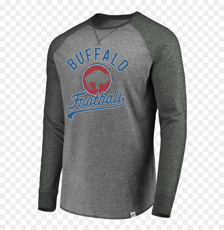 Picture Of Men"s Nfl Buffalo Bills Historic Static - Long-sleeved T-shirt, HD Png Download - buffalo bills png