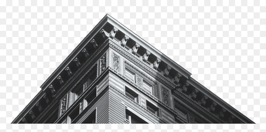 Png Building Black And White, Transparent Png - building.png