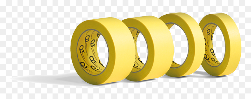 Masking Tape, HD Png Download - yellow tape png