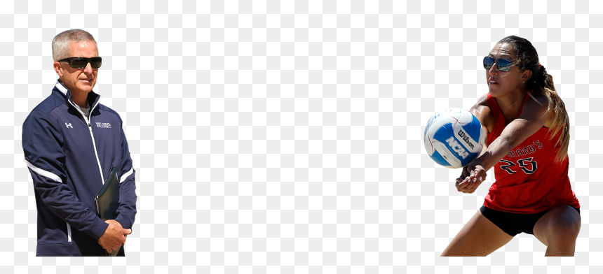 Slide - Beach Volleyball, HD Png Download - volleyball player png