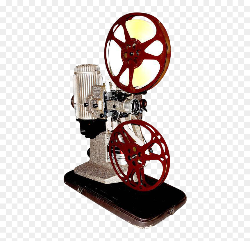 16mm Vintage Movie Projector Circa - Machine Tool, HD Png Download - movie projector png