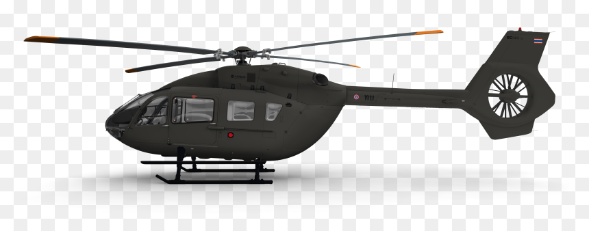 Ec145 Helicopter Royal Thai Army, HD Png Download - military helicopter png