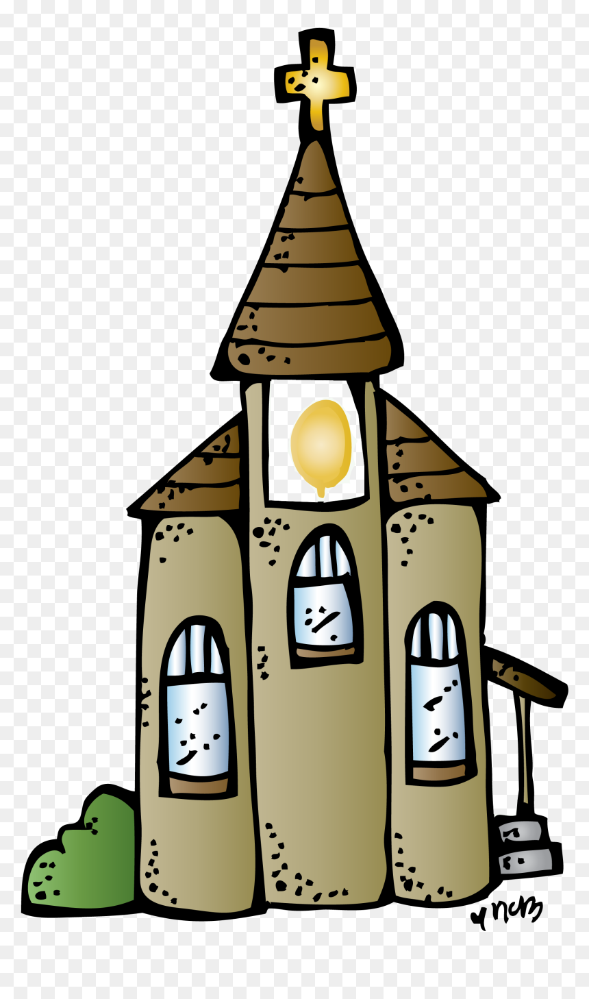 Church Pr Melonheadz 13 Colored, HD Png Download - church clipart png