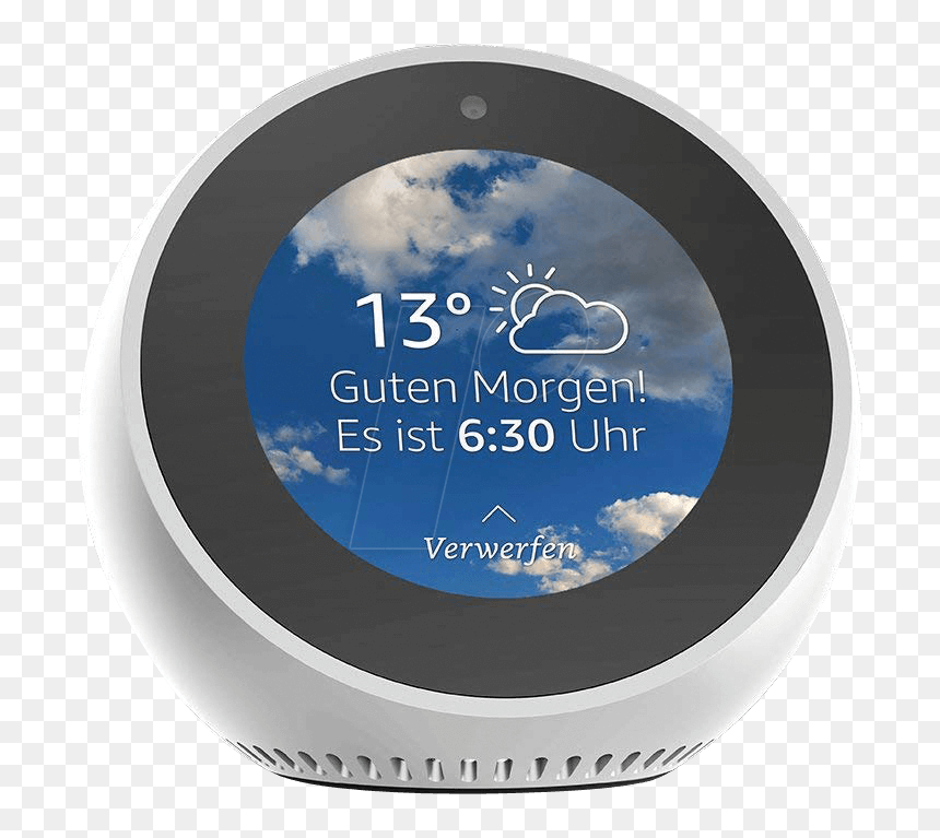 Amazon Alexa Voice-controlled Speaker Amazon B074bkbrgb - Radio Reveil High Tech, HD Png Download - amazon alexa png