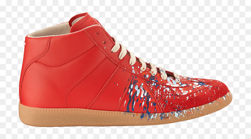 Walking Shoe, HD Png Download - red paint png