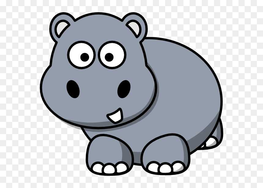 Download Hippo Png Transparent Images Transparent Backgrounds - Hippo Clipart Transparent Background, Png Download - cartoon animals png