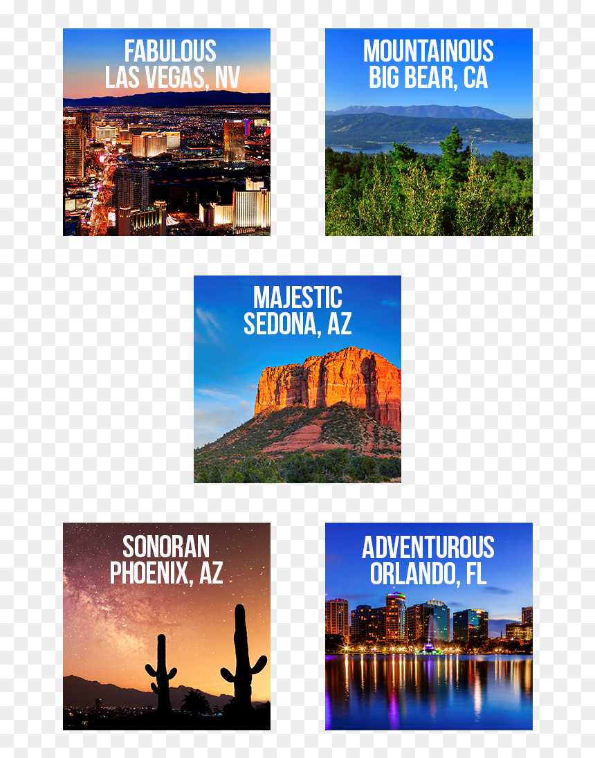 Vacation Locations - Poster, HD Png Download - las vegas skyline png