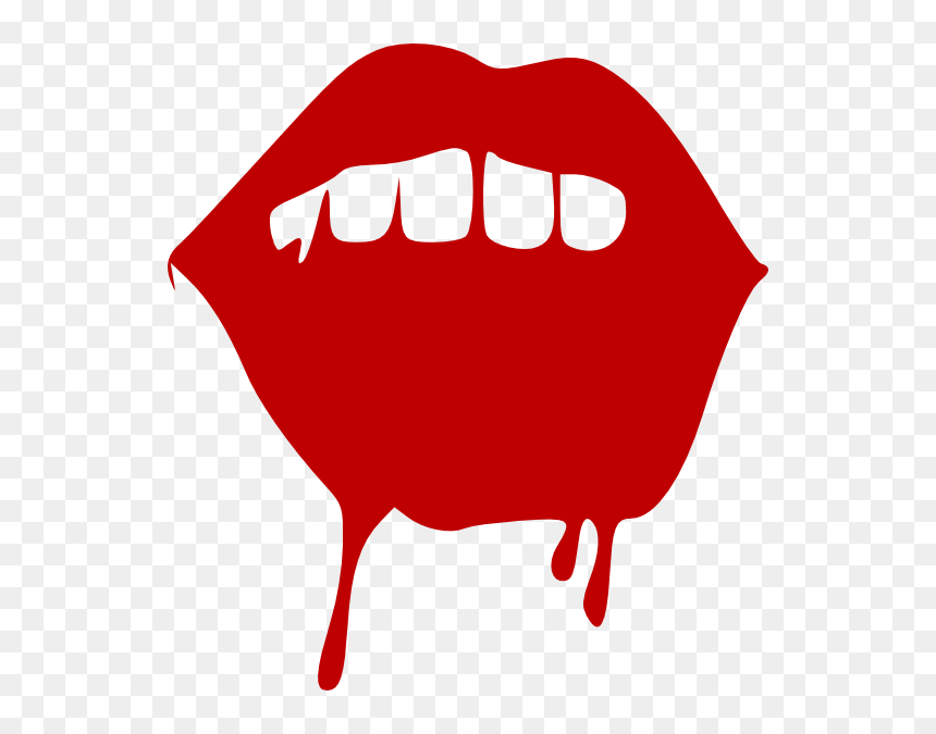 Vampire Fang Clip Art - Clip Art, HD Png Download - vampire fang png