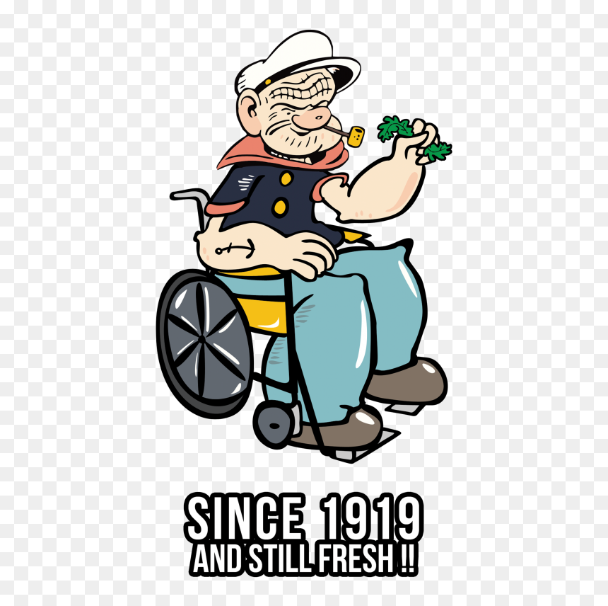 Popeye Clipart , Png Download, Transparent Png - moustaches png