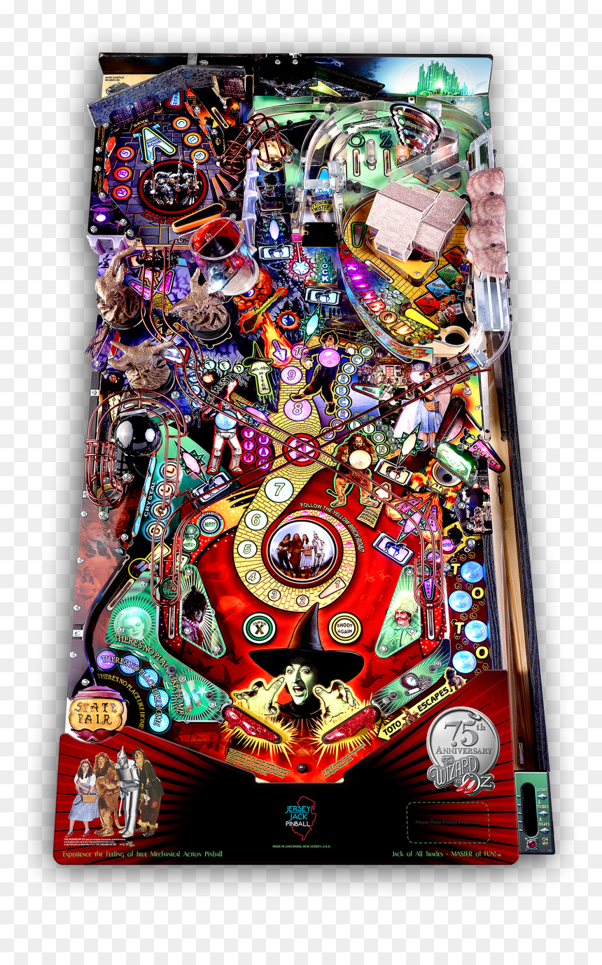 The Wizard Of Oz , Png Download - Pinball, Transparent Png - wizard of oz png