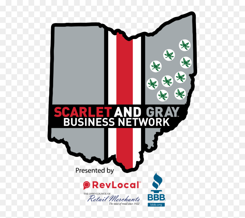 Scarlet & Gray Business Network - Better Business Bureau, HD Png Download - ohio state png