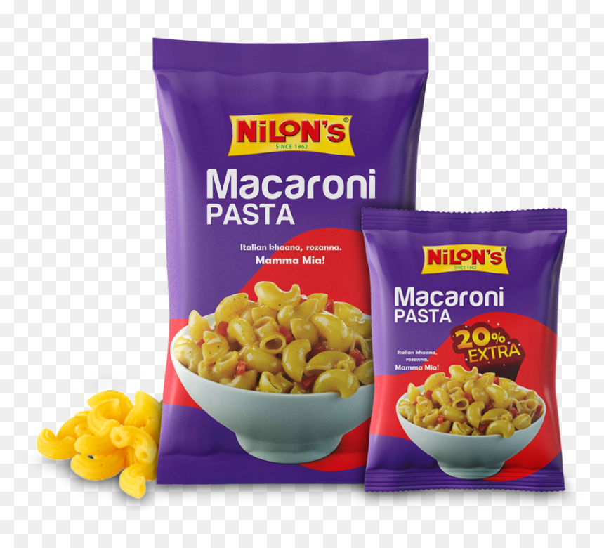 Nilons Macaroni Pasta, HD Png Download - macaroni png