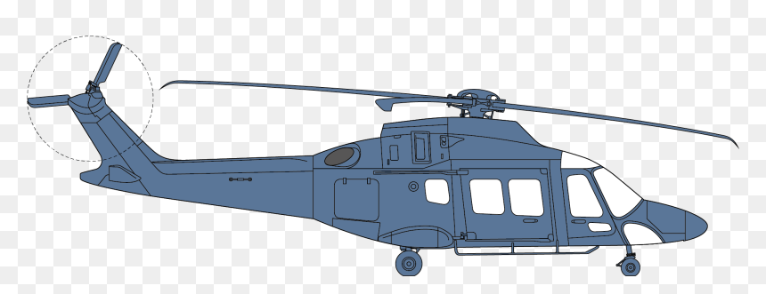 Helicopter Rotor, HD Png Download - military helicopter png