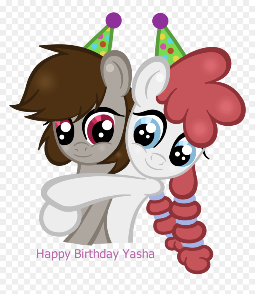 Gingerlily93, Birthday, Hat, Hug, Oc, Oc Only, Oc - Cartoon, HD Png Download - happy birthday hat png