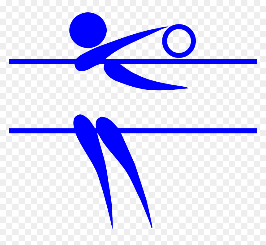 Volleyball Pictogram, HD Png Download - volleyball player png