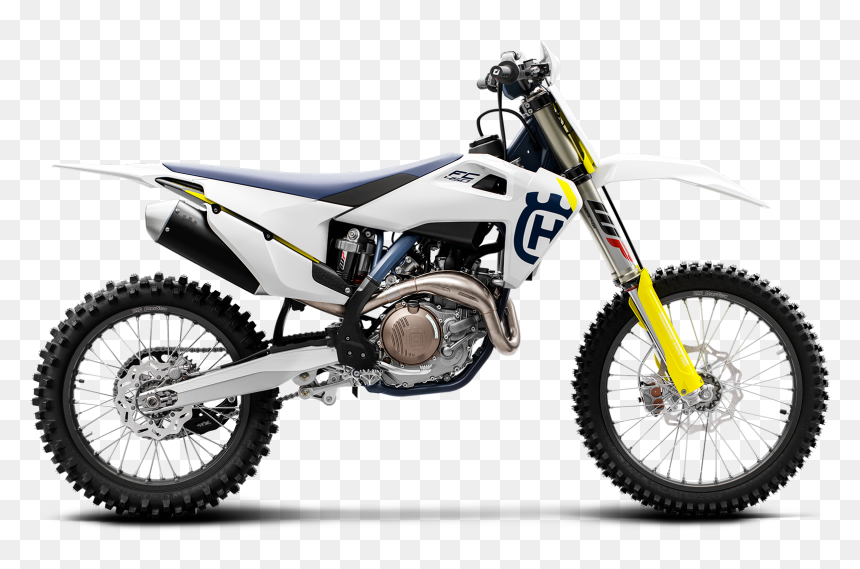 Drawing Motorcycles Motocross Frames Illustrations - 2019 Husqvarna Fc 450, HD Png Download - dirt bike png