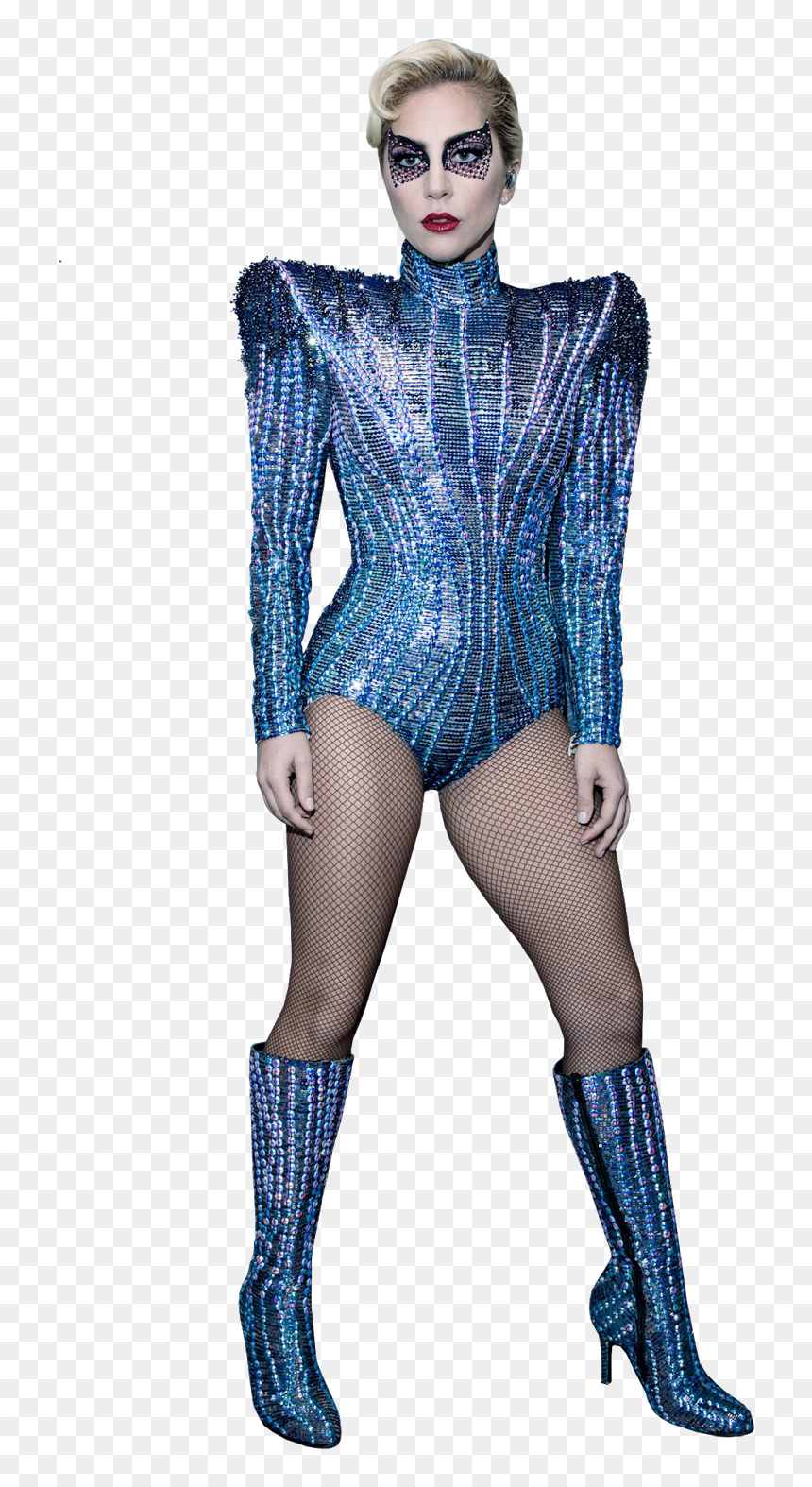 Lady Gaga Super Bowl Costume, HD Png Download - super bowl png