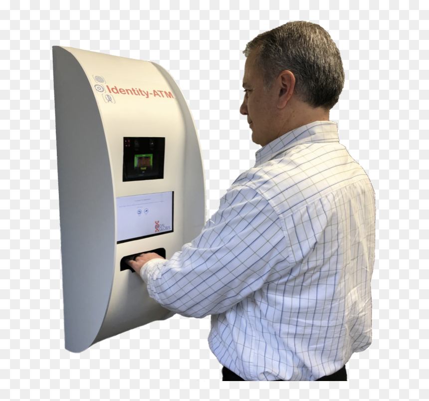 The Identity Atm Uses Ib&rsquo - Electronics, HD Png Download - fingerprint transparent png
