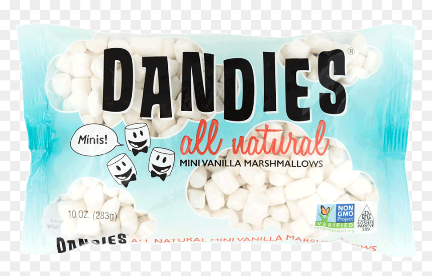 Dandies Mini Vegan Marshmallows , Png Download - Dandies Mini Vegan Marshmallows, Transparent Png - marshmallows png