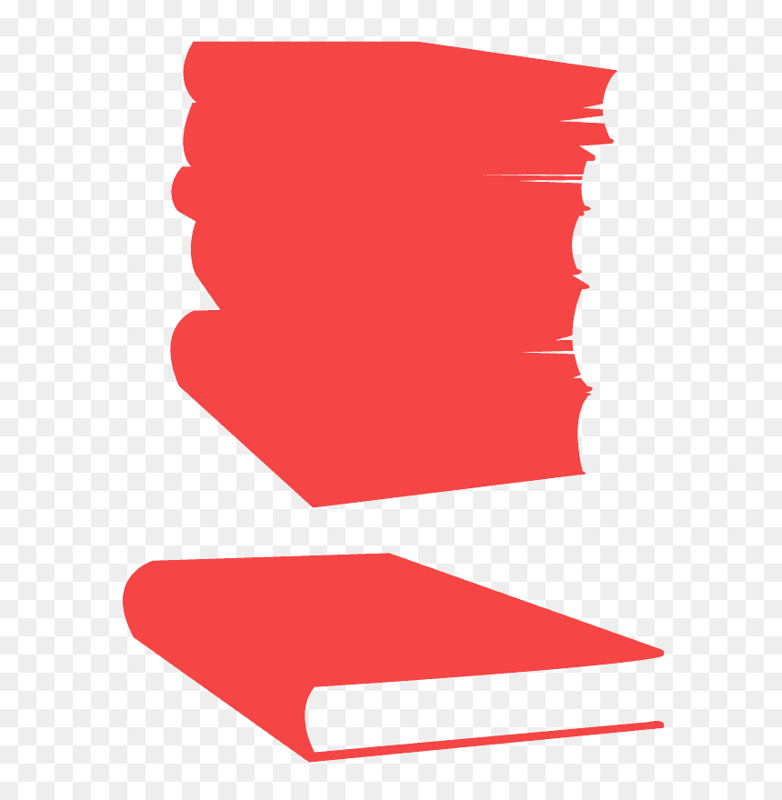 Silhouette Book Transparent Png, Png Download - open book silhouette png