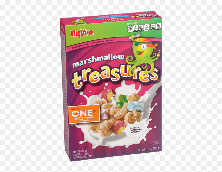 Hyvee Cereal, HD Png Download - marshmallows png